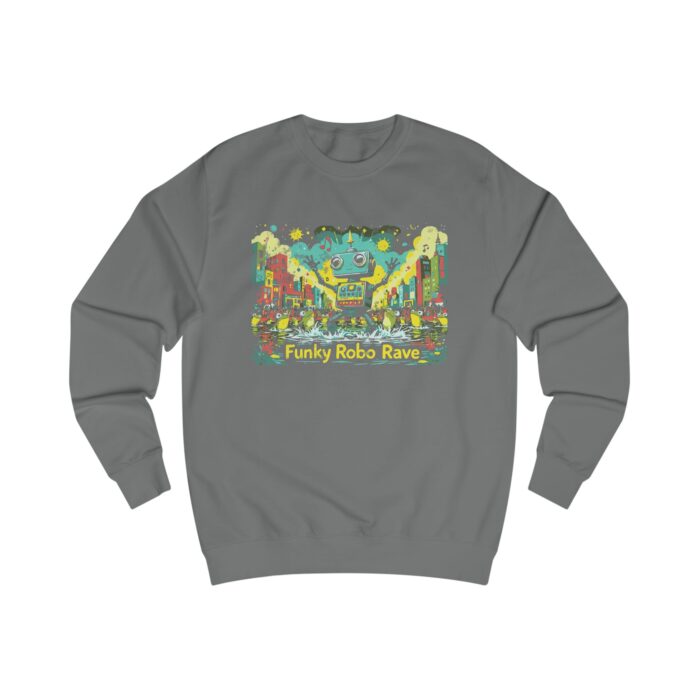 Funky Robo Rave Unisex Sweatshirt - Image 23