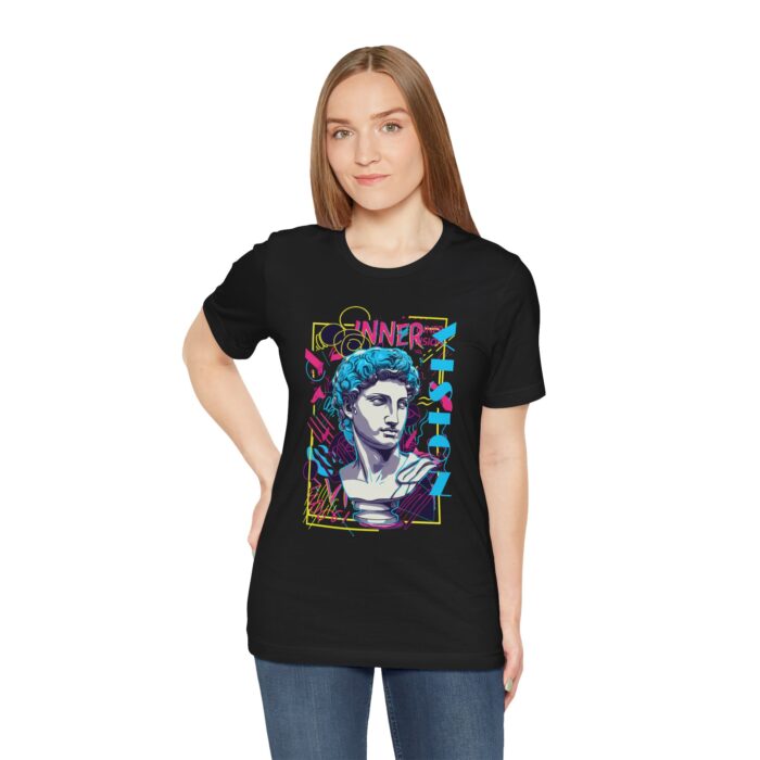 Retro Vision Graphic Tee, Unisex T-Shirt, Art Inspired Shirt, Gift for Artists, Casual Wear, Festival Clothing - Image 17