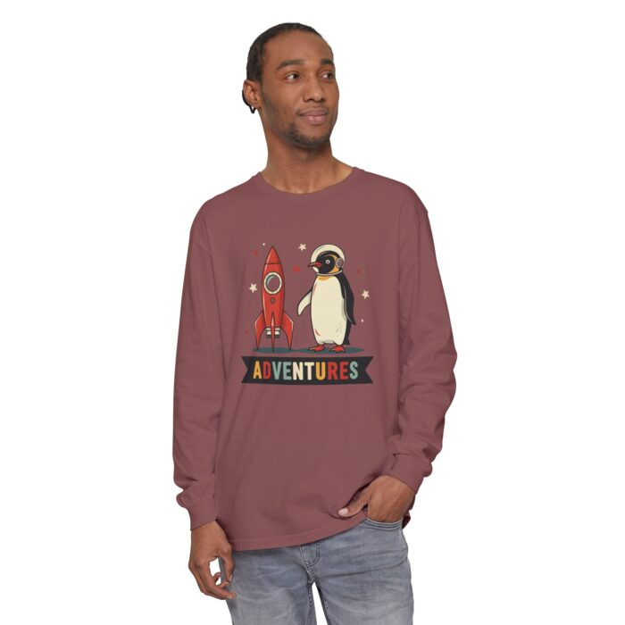Adventures Unisex Garment-dyed Long Sleeve T-Shirt - Image 31