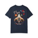 Galaxy Exploring Unisex Garment-Dyed T-Shirt - Space Adventure Vibe