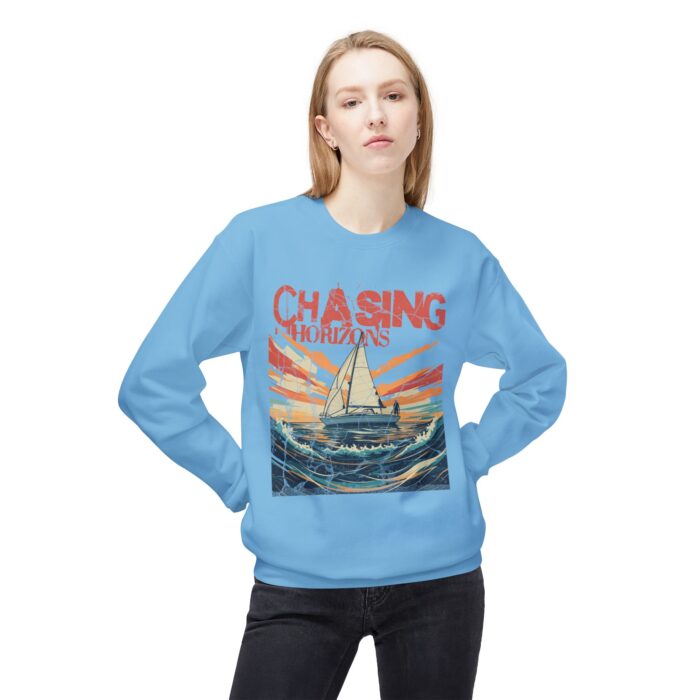 Chasing Horizons Unisex Midweight Softstyle Fleece Crewneck Sweatshirt - Image 43