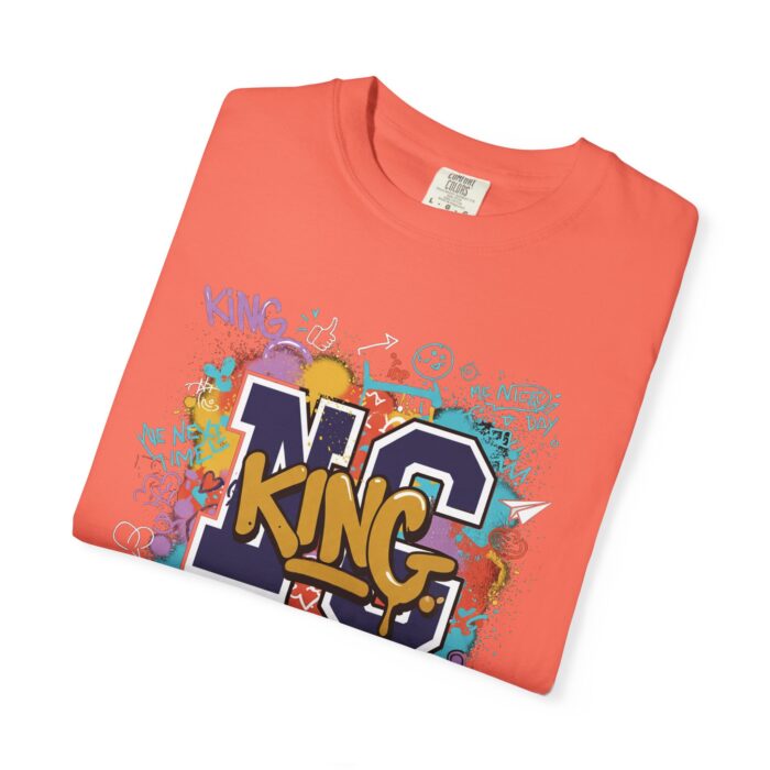 Unisex Garment-Dyed T-Shirt - Colorful 'King' Graphic Tee for Trendsetters - Image 15