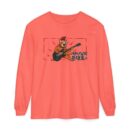 According to the will of God Rockin' Tiger Long Sleeve T-Shirt – Unisex Garment-Dyed Tee