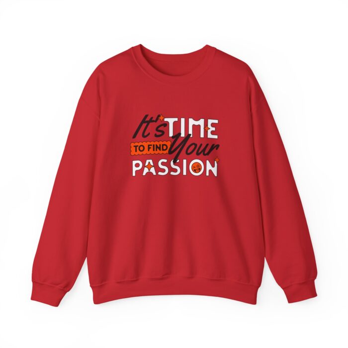 It's time find your passion Unisex Heavy Blend™ Crewneck Sweatshirt - Image 41