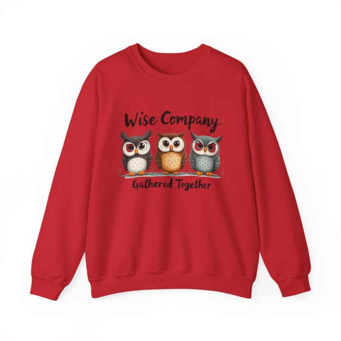 Wise Company Unisex Heavy Blend™ Crewneck Sweatshirt - Image 49