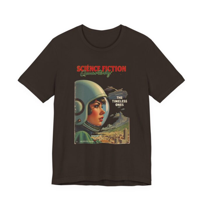 Retro Sci-Fi Tee - Unisex Jersey Short Sleeve T-Shirt - Image 3