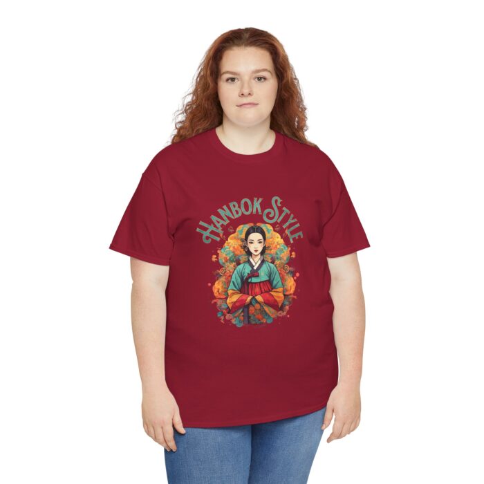 Hanbok Style Unisex Heavy Cotton Tee - Image 40