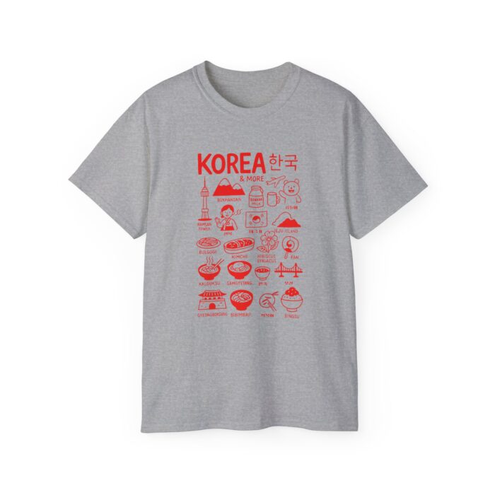 Korea Illustration Unisex Ultra Cotton Tee - Celebrate Culture & Travel - Image 21