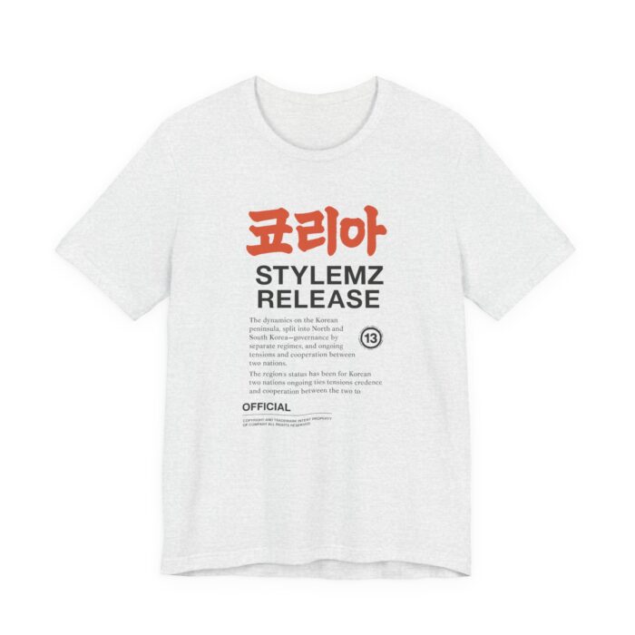K-Pop Style Unisex Tee - Korean Release Graphic, Streetwear, Gift for Music Lovers, Casual Wear for Concerts, Trendy Everyday Shirt - Image 4