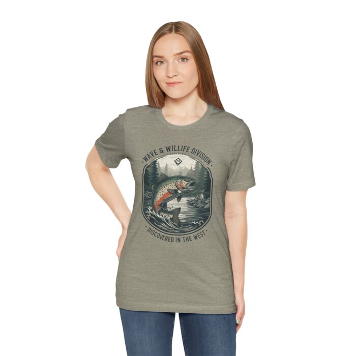 Nature-Inspired Graphic Tee, Perfect for Outdoor Enthusiasts and Casual Wear, Gift for Fishermen, Wilderness Adventure Shirt, [...] - Image 40