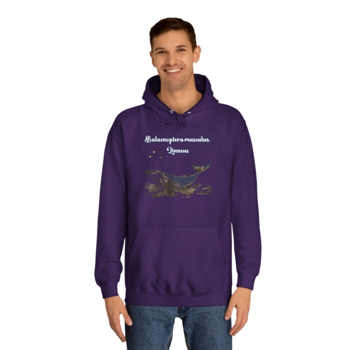 Blue Whale Unisex College Hoodie - Image 39