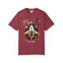 Galaxy Exploring Unisex Garment-Dyed T-Shirt - Space Adventure Vibe