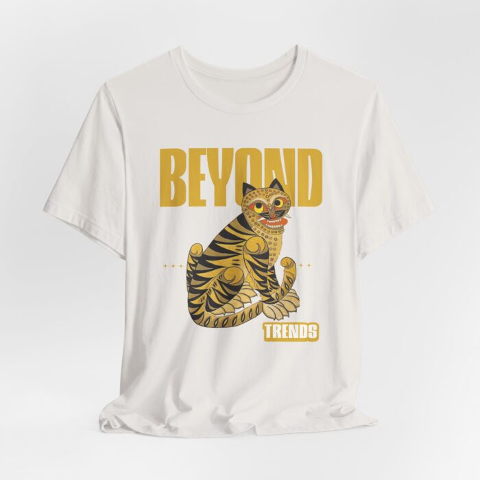 Beyond Trends Cat Tee, Unisex Jersey Short Sleeve T-Shirt, Stylish Cat Apparel, Gift for Cat Lovers, Trendy Graphic Tee - Image 46