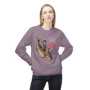 "Riding the Waves of Imagination" Unisex Midweight Softstyle Fleece Crewneck Sweatshirt