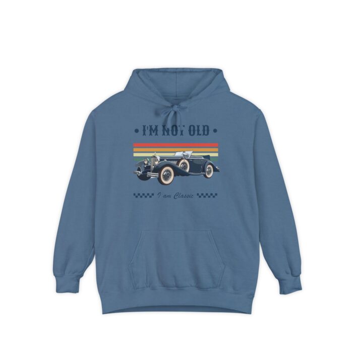 I am Classic Unisex Garment-Dyed Hoodie - Image 5