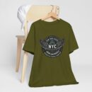 NYC Wings Graphic Unisex Tee, Vintage Style Shirt, Gift for NYC Lovers, Casual Streetwear, Travel Souvenir, Comfortable Tee