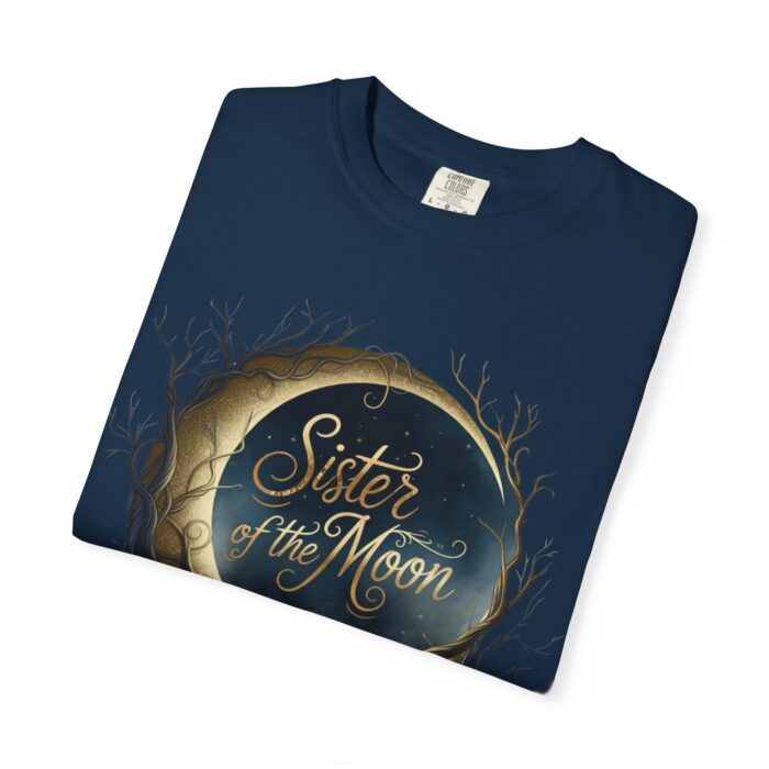 Moon Sister T-Shirt | Unisex Garment-Dyed Tee, Gift for Moon Lovers, Celestial Apparel, Astrology Shirt, Boho Fashion - Image 18