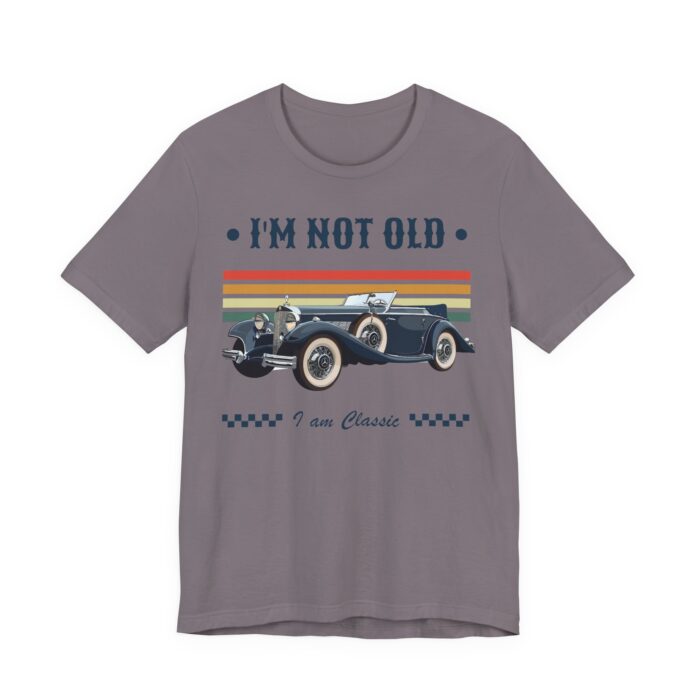 Vintage Car Tee - I'm Not Old, I'm Classic - Perfect for Car Enthusiasts, Retro Style, Gift for Birthdays, Father's Day, Casual Wear, [...] - Image 28