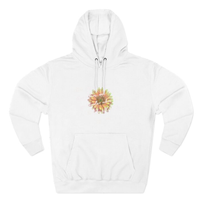 Your bloom will be spectacular Three-Panel Fleece Hoodie - Image 13