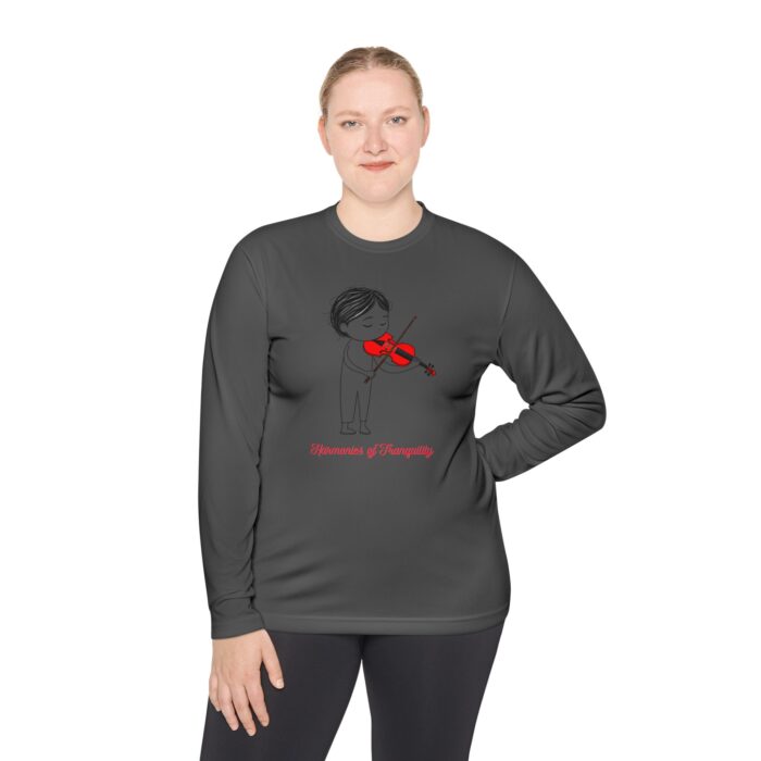Melodies of peace Unisex Lightweight Long Sleeve Tee - Image 24