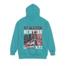 New York Streetwear Unisex Garment-Dyed Hoodie