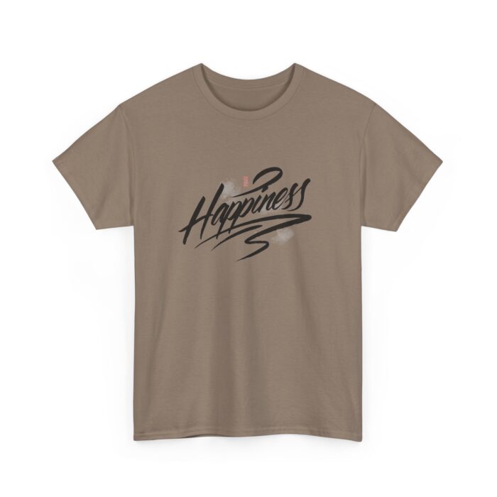 Happiness Unisex Heavy Cotton Tee - Comfortable Daily Wear - Image 31