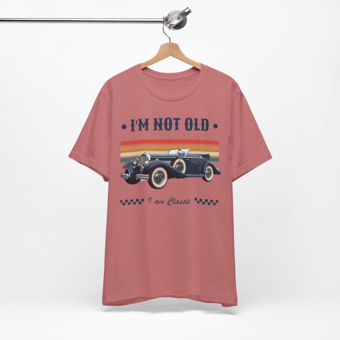 Vintage Car Tee - I'm Not Old, I'm Classic - Perfect for Car Enthusiasts, Retro Style, Gift for Birthdays, Father's Day, Casual Wear, [...]
