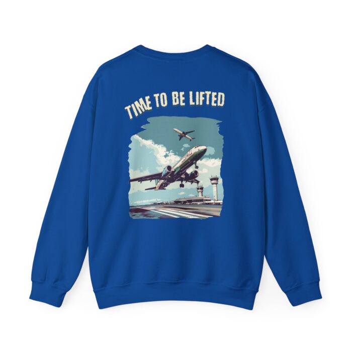 Time to be lifted Unisex Heavy Blend™ Crewneck Sweatshirt - Image 20