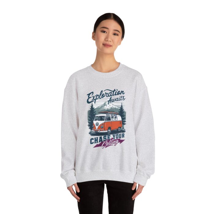 Exploration Awaits Unisex Heavy Blend™ Crewneck Sweatshirt - Image 8