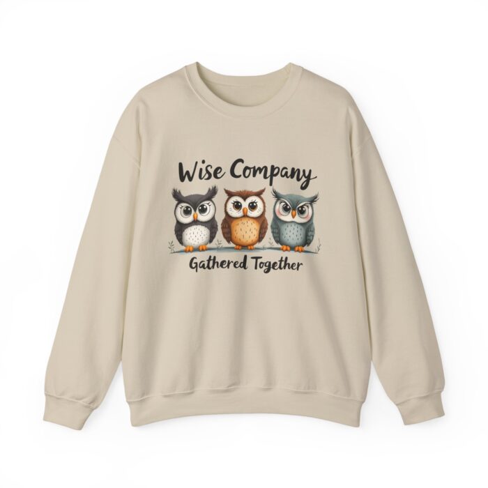 Wise Company Unisex Heavy Blend™ Crewneck Sweatshirt - Image 5