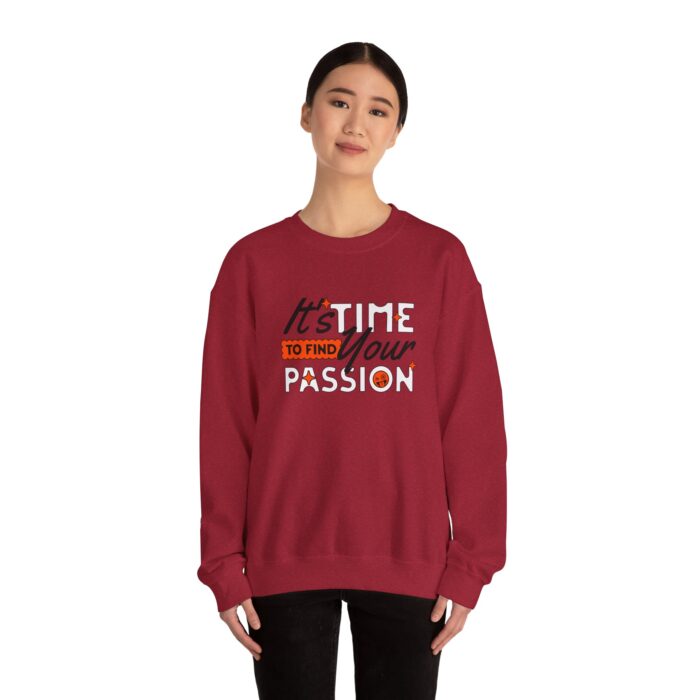 It's time find your passion Unisex Heavy Blend™ Crewneck Sweatshirt - Image 48