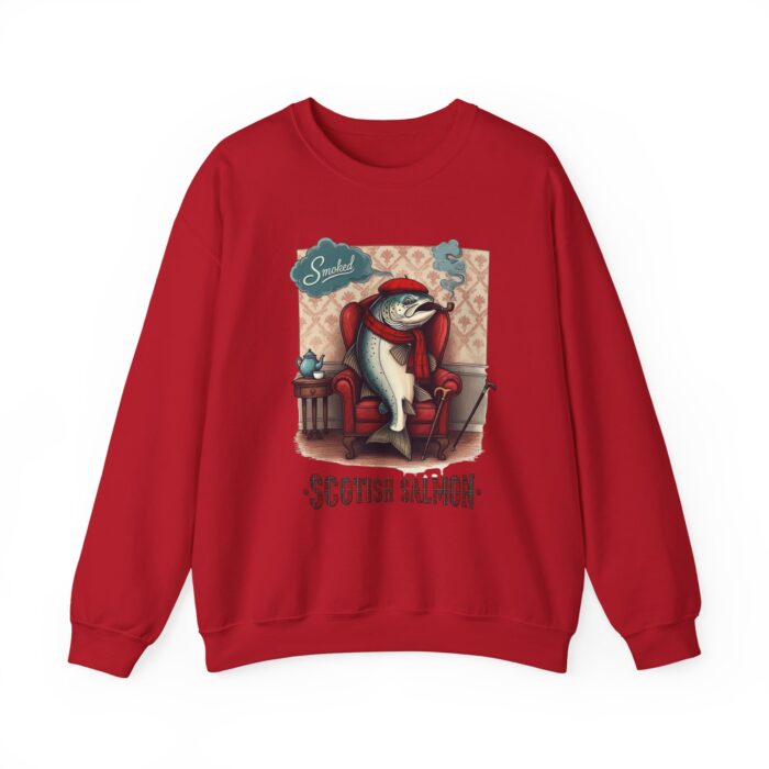 Scottish Salmon Unisex Heavy Blend™ Crewneck Sweatshirt - Image 49