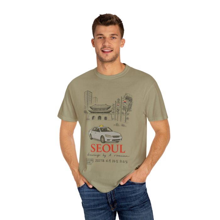 Seoul-Inspired Unisex T-Shirt - Artistic Design for Travelers - Image 20