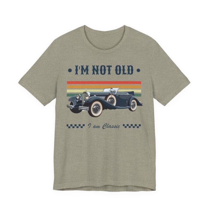 Vintage Car Tee - I'm Not Old, I'm Classic - Perfect for Car Enthusiasts, Retro Style, Gift for Birthdays, Father's Day, Casual Wear, [...] - Image 13
