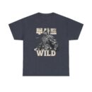 Wild Spirit Unisex Heavy Cotton Tee | Adventure Shirt, Gift for Nature Lovers, Casual Wear, Outdoor Activities, Quote Tee
