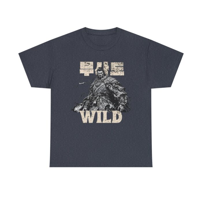 Wild Spirit Unisex Heavy Cotton Tee | Adventure Shirt, Gift for Nature Lovers, Casual Wear, Outdoor Activities, Quote Tee - Image 2