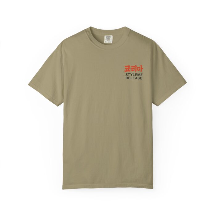 Unisex Garment-Dyed T-shirt - Korean Style Release Tee - Image 9