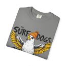 Surf Dogs Graphic T-Shirt for Animal Lovers - Unisex Garment-Dyed Tee