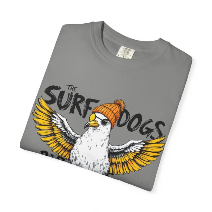 Surf Dogs Graphic T-Shirt for Animal Lovers - Unisex Garment-Dyed Tee - Image 36