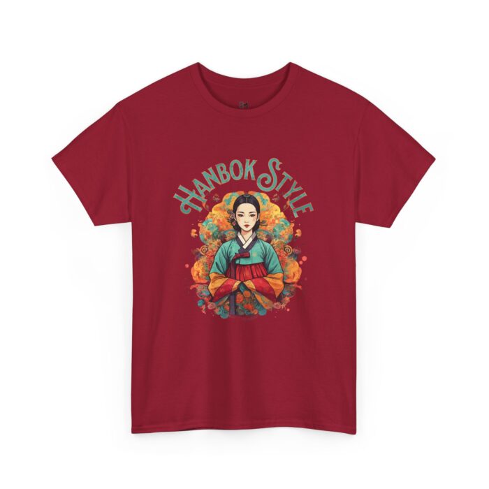 Hanbok Style Unisex Heavy Cotton Tee - Image 33