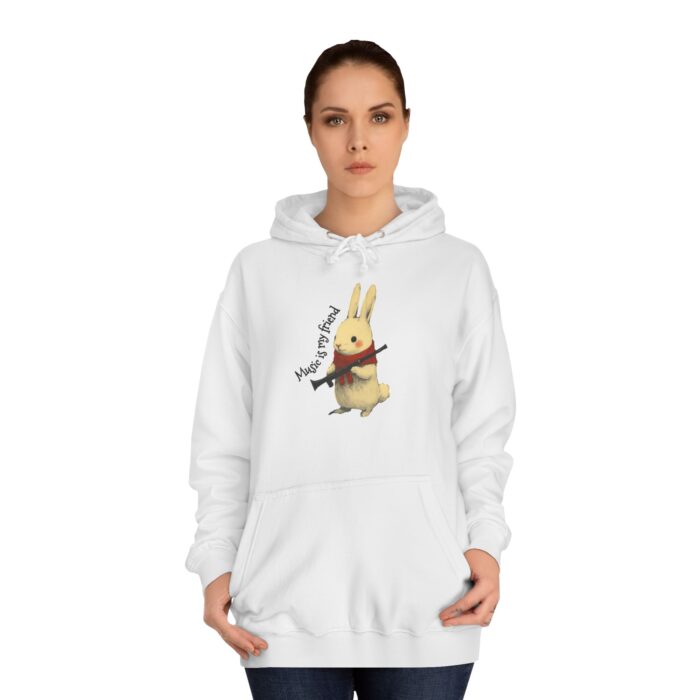 Music is my friend Unisex College Hoodie - Image 20