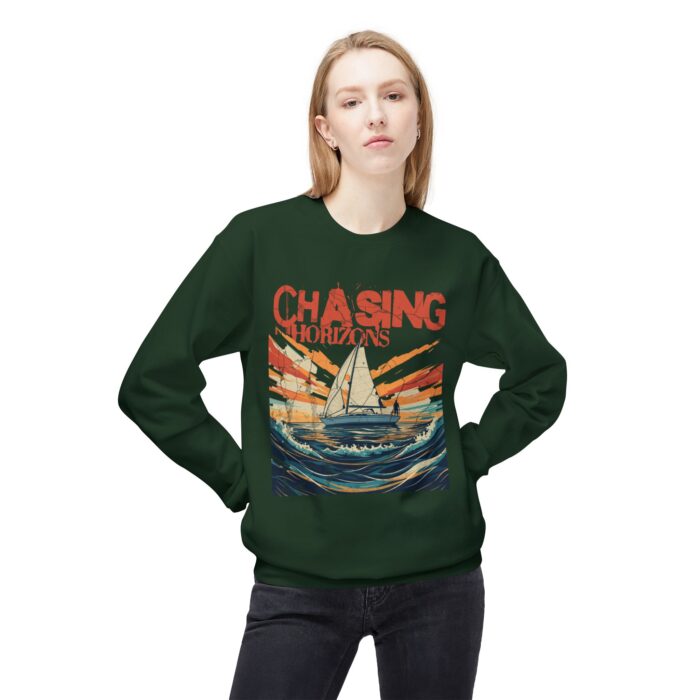 Chasing Horizons Unisex Midweight Softstyle Fleece Crewneck Sweatshirt - Image 39