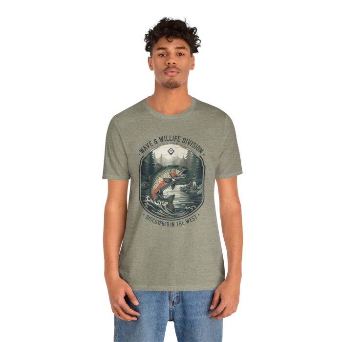 Nature-Inspired Graphic Tee, Perfect for Outdoor Enthusiasts and Casual Wear, Gift for Fishermen, Wilderness Adventure Shirt, [...] - Image 39