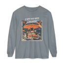Don't Talk with a Stranger Unisex Garment-dyed Long Sleeve T-Shirt