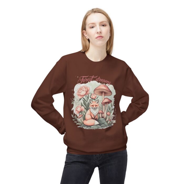 Forest dream Unisex Midweight Softstyle Fleece Crewneck Sweatshirt - Image 35