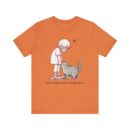 Cute Cat Lover Tee, Animal Graphic Shirt, Gift for Cat Mom, Funny Pet Lover Apparel, Love Knows When You're Quiet T-Shirt