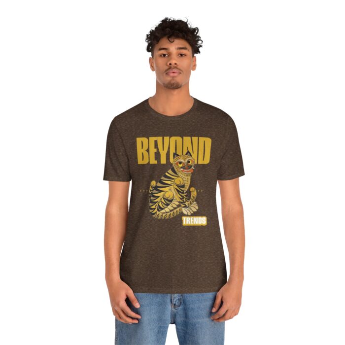 Beyond Trends Cat Tee, Unisex Jersey Short Sleeve T-Shirt, Stylish Cat Apparel, Gift for Cat Lovers, Trendy Graphic Tee - Image 55