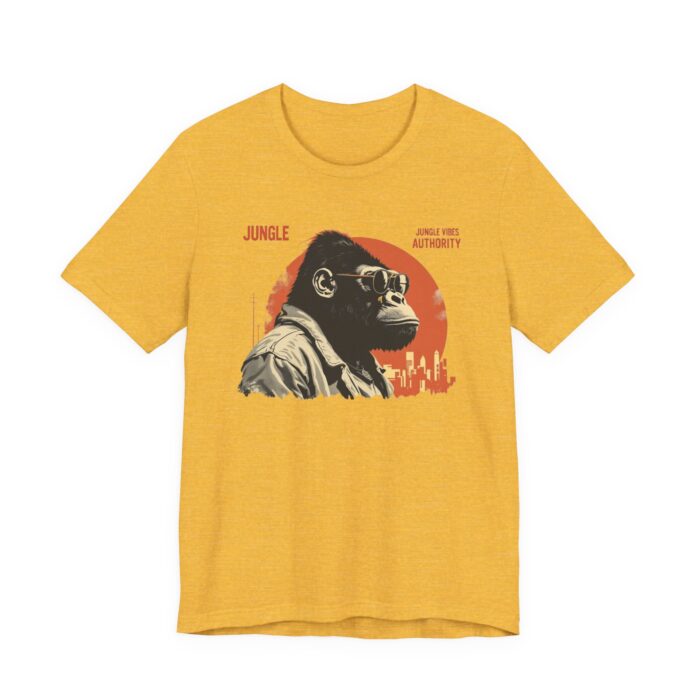 Jungle Authority Graphic Tee | Unisex Shirt for Animal Lovers, Casual Wear, Gift Idea, Nature Enthusiasts, Fun Statement T-Shirt - Image 8