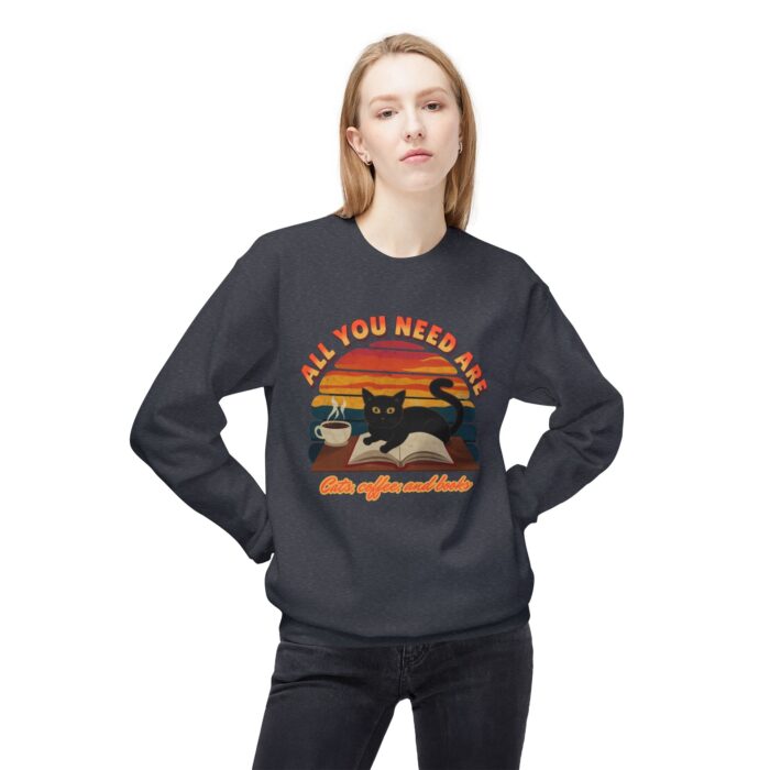 All you need are Unisex Midweight Softstyle Fleece Crewneck Sweatshirt - Image 15
