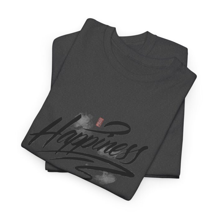 Happiness Unisex Heavy Cotton Tee - Comfortable Daily Wear - Image 17